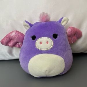 Mini Squishmallow Stefana the Purple Pegasus